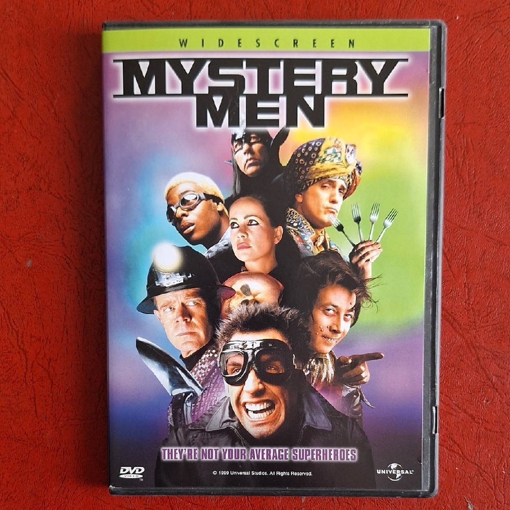 Mystery Men DVD - Black Case